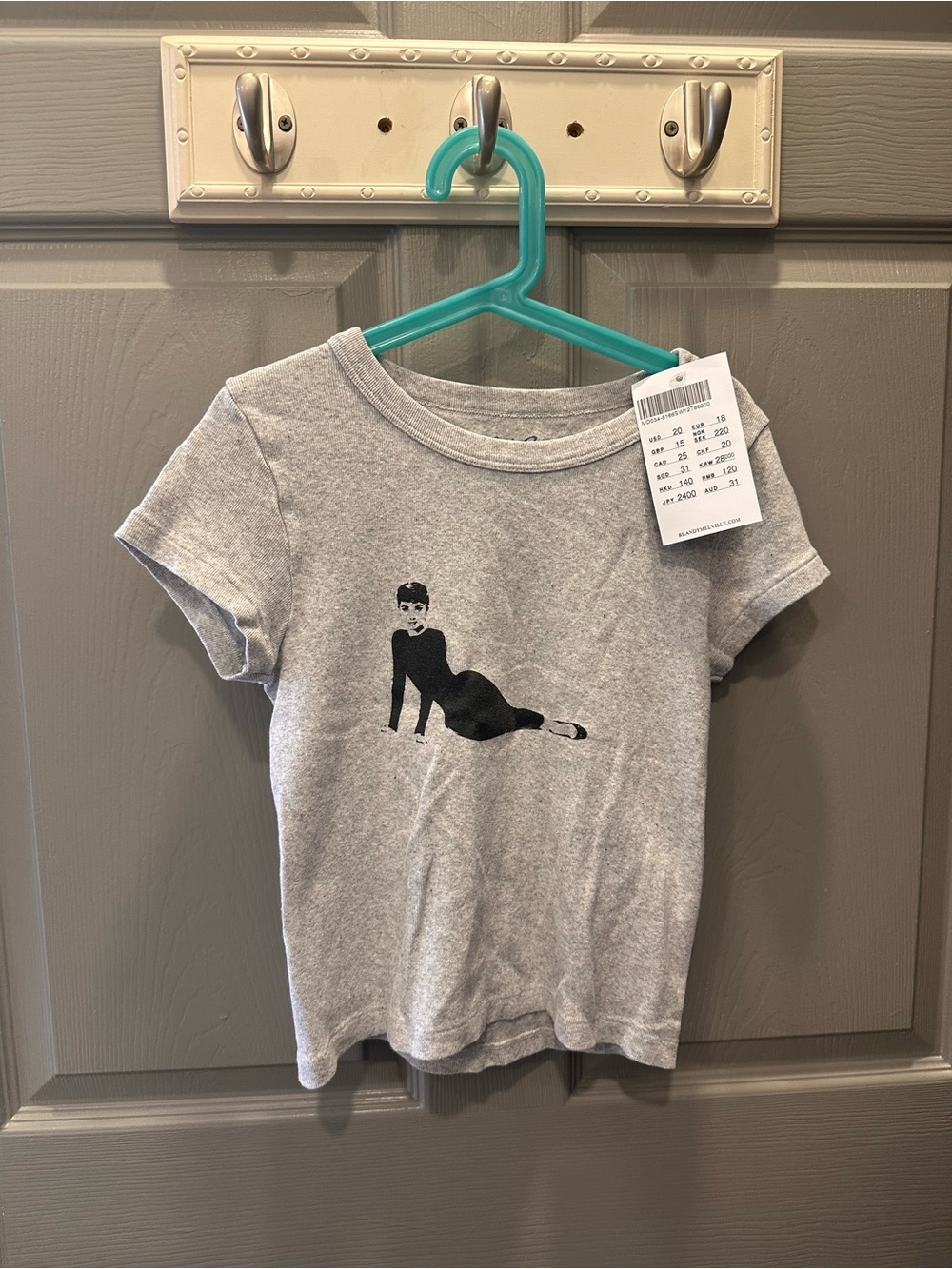 NWT Audrey Hepburn Brandy Melville Tee